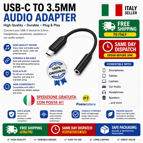 Adattatore audio originale - audio, da