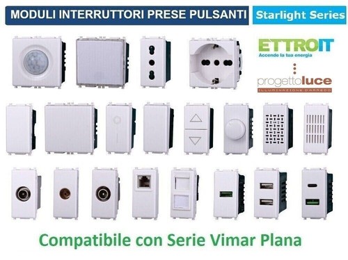 Serie vimar plana compatibile - serie,