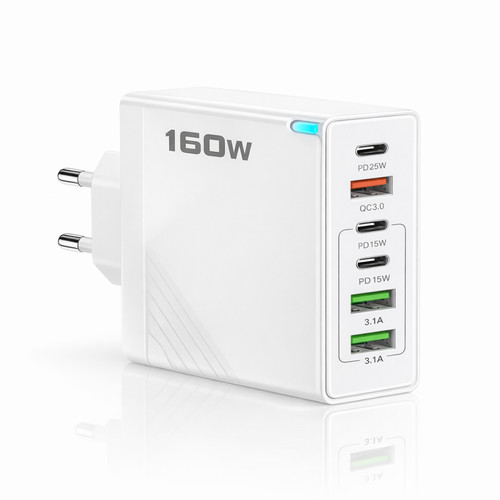 Caricatore usb 160w multipresa - usb,