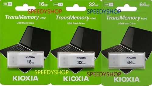 Pendrive usb kioxia 16 gb - pendrive,