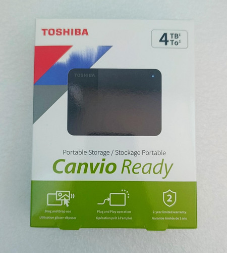 Toshiba canvio ready 4tb hard - canvio,