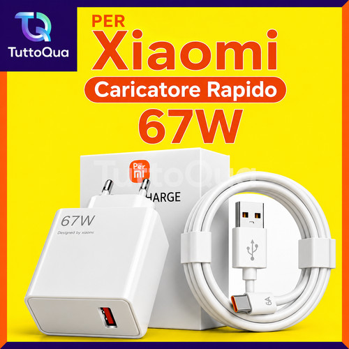 Caricatore 67w per xiaomi - 67w,