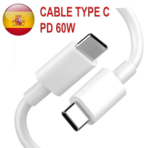 Cable carga rápida usb a - rápida, c